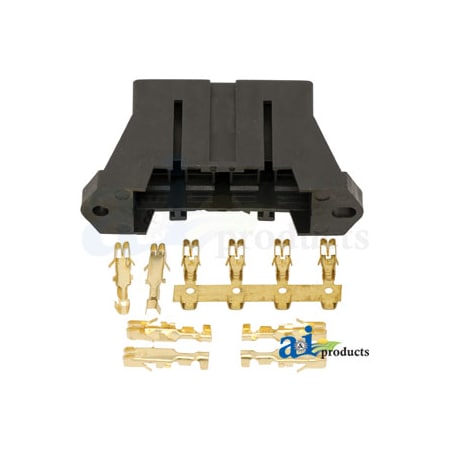 A & I Products Harness Kit, 4 Fuse Block Holder 4" x2" x2" A-AM108846